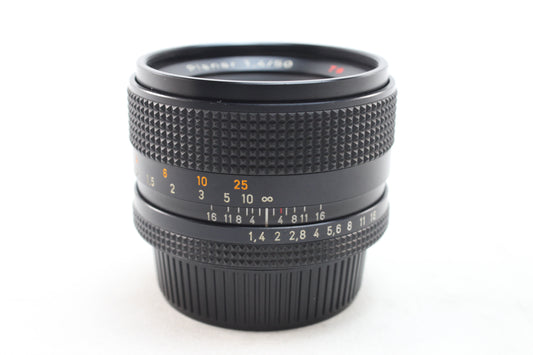 【中古(used)】コンタックス カールツァイス プラナー T* 50mmF1.4 AE