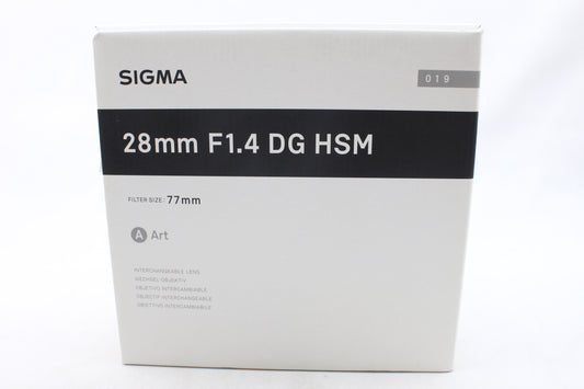 シグマ 28mm F1.4 DG HSM | Art (ソニーEマウント) ≪新品処分品≫