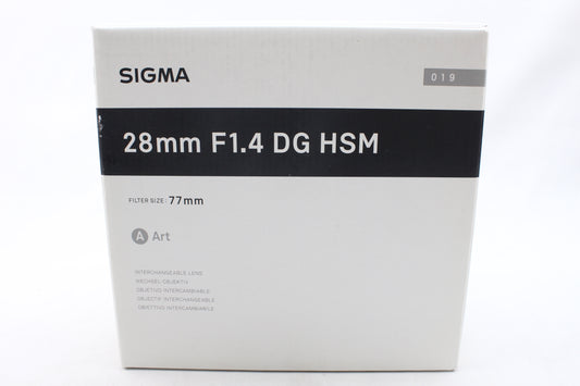 シグマ 28mm F1.4 DG HSM | Art (ライカLマウント) ≪新品処分品≫