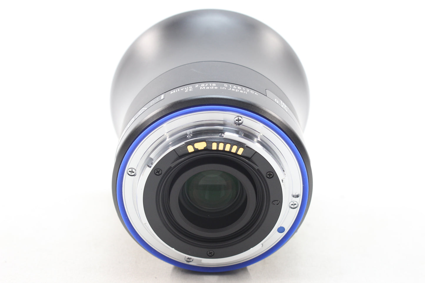 【中古(used)】カールツァイス Milvus 18mmF2.8 ZE (キヤノンEFマウント)