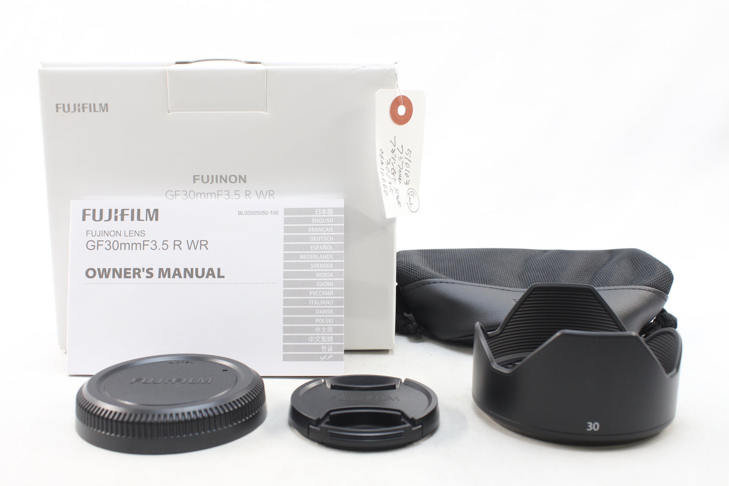 【中古(used)】フジフィルム GF 30mmF3.5 R WR