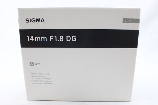 シグマ 14mm F1.8 DG HSM | Art (Lマウント) ≪新品処分品≫