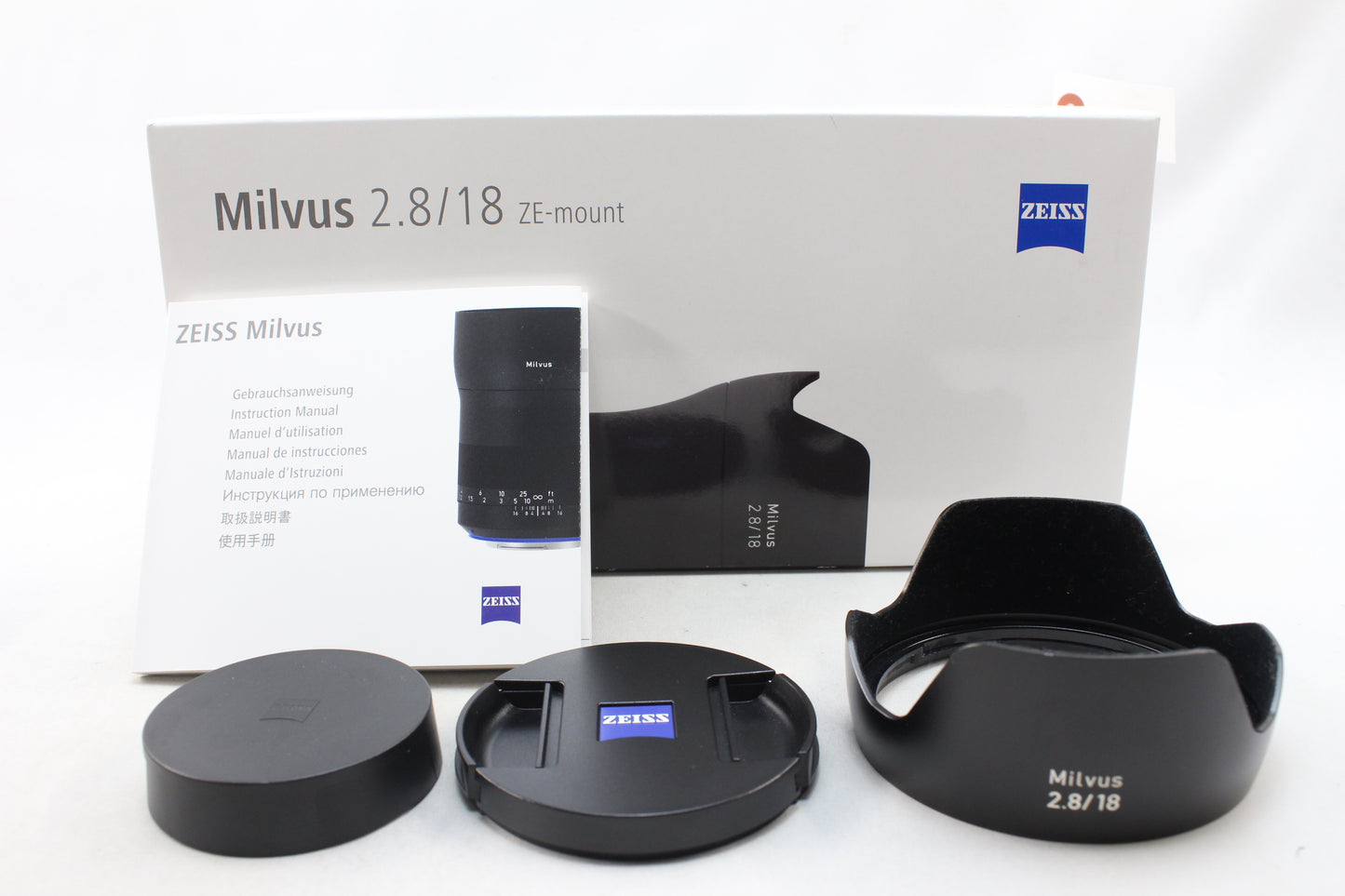 【中古(used)】カールツァイス Milvus 18mmF2.8 ZE (キヤノンEFマウント)