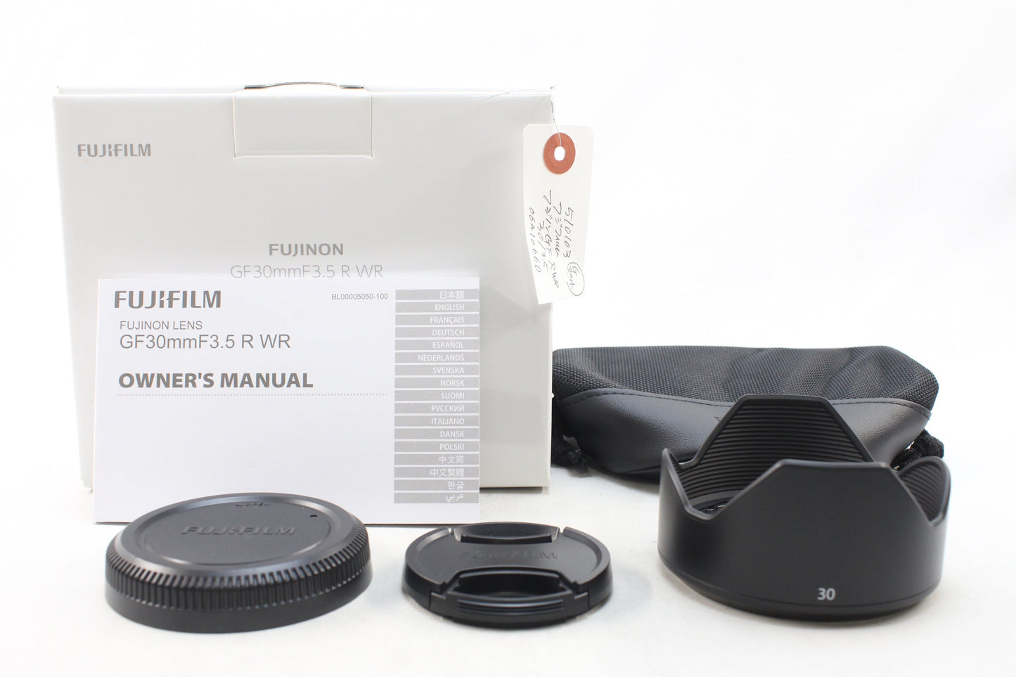 【中古(used)】フジフイルム GF 30mmF3.5 R WR