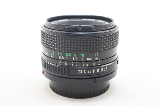 【中古(used)】キヤノン New FD 28mmF2.8