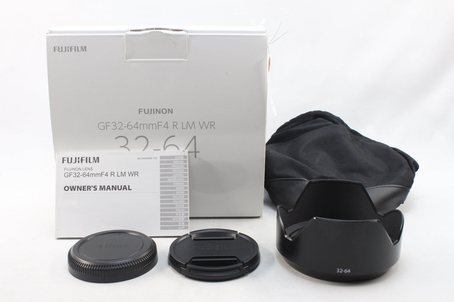 【中古(used)】フジフイルム GF 32-64mmF4 R LM WR