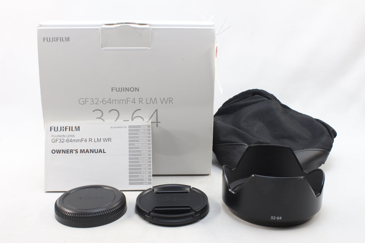 【中古(used)】フジフィルム GF 32-64mmF4 R LM WR