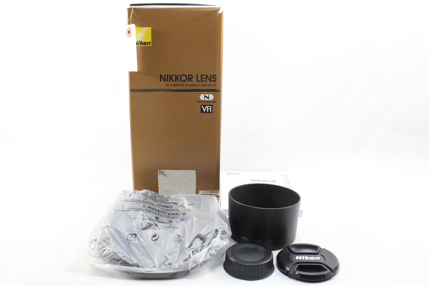 【中古(used)】ニコン AF-S 70-200mmF4G ED VR