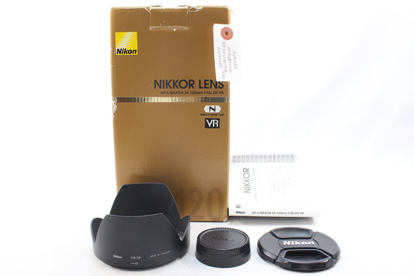 【中古(used)】ニコン AF-S 24-120mmF4G ED VR