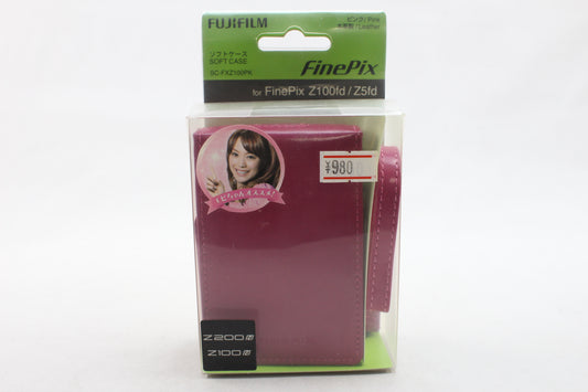 フジフィルム FinePix Zシリーズ用ソフトケース(ピンク)≪新品処分品≫