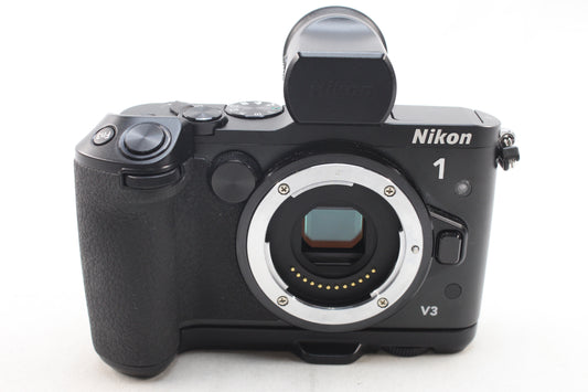 【中古(used)】ニコン Nikon 1 V3 + 電子ビューファインダーDF-N1000 + グリップGR-N1010