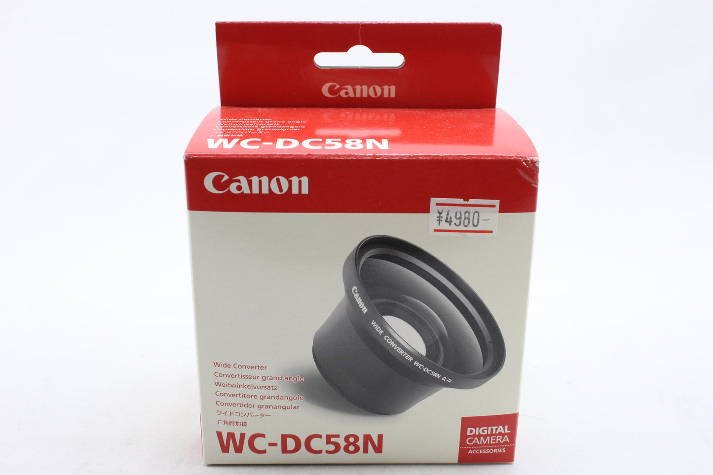 キヤノン ワイドコンバーター WC-DC58N ≪新品処分品≫