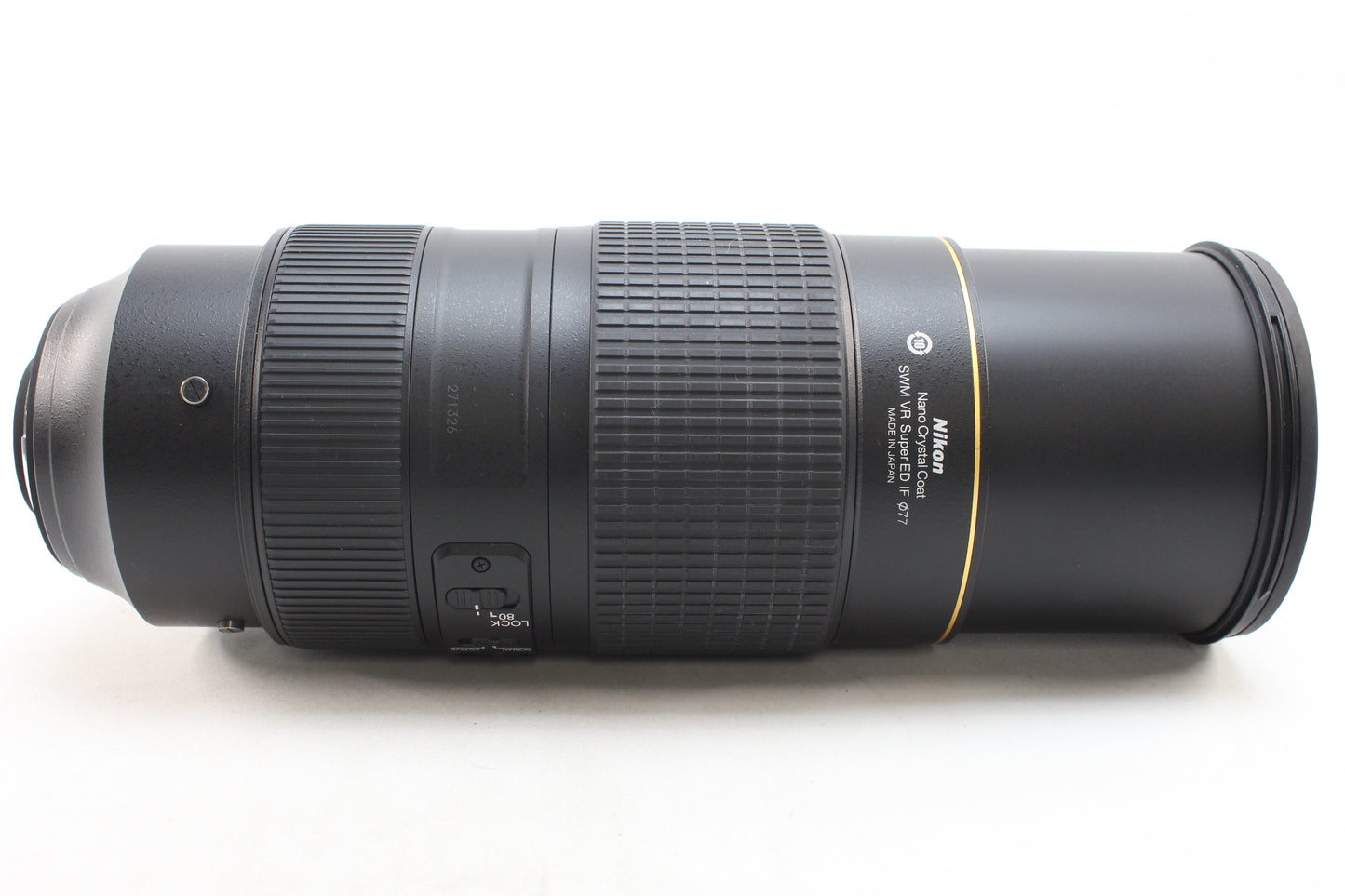 【中古(used)】ニコン AF-S 80-400mmF4.5-5.6G ED VR