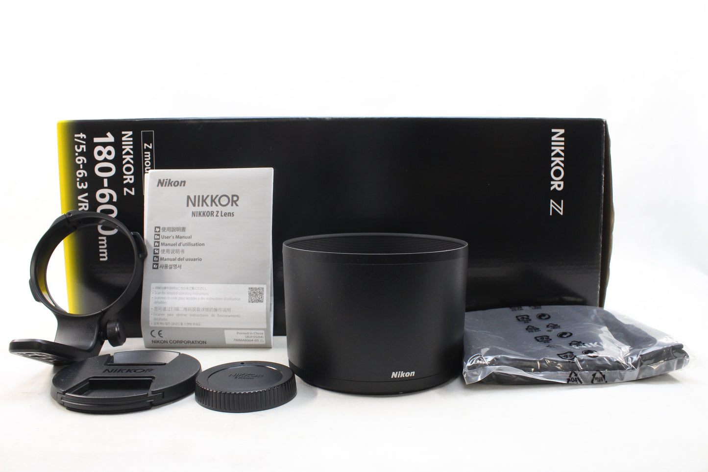 【中古(used)】ニコン NIKKOR Z 180-600mmF5.6-6.3 VR