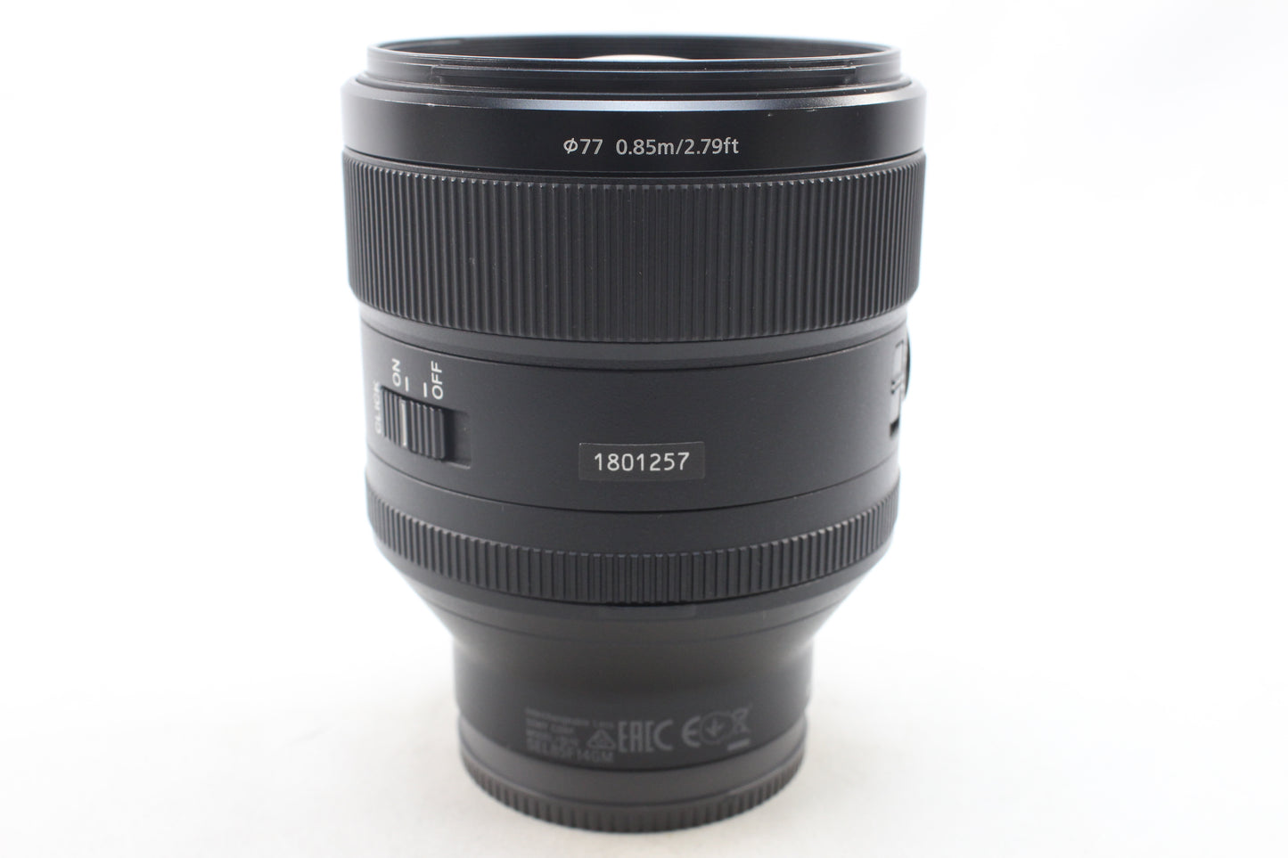 【中古(used)】ソニー FE 85mmF1.4 GM