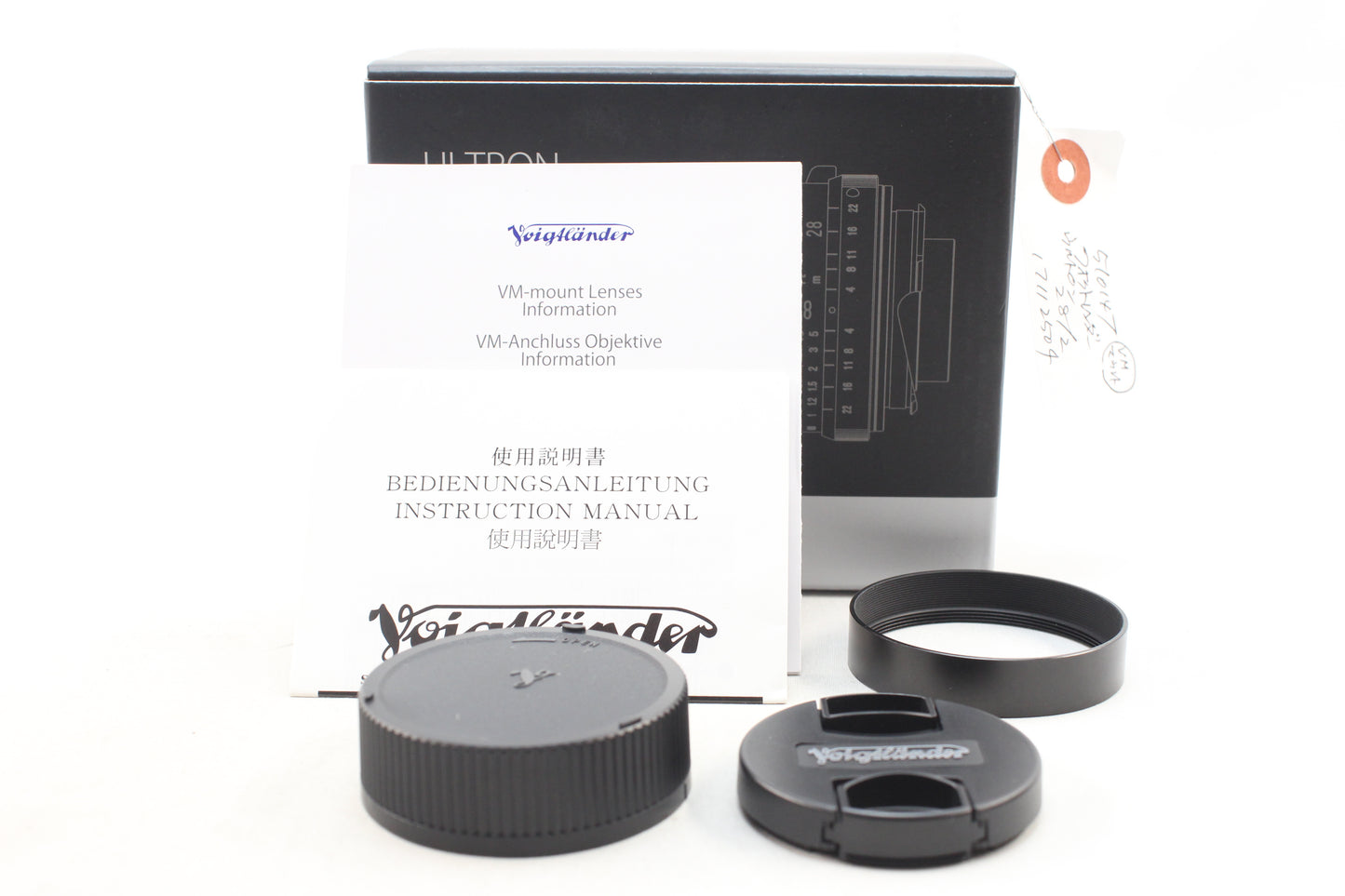 【中古(used)】フォクトレンダー ULTORON 28mmF2 VM