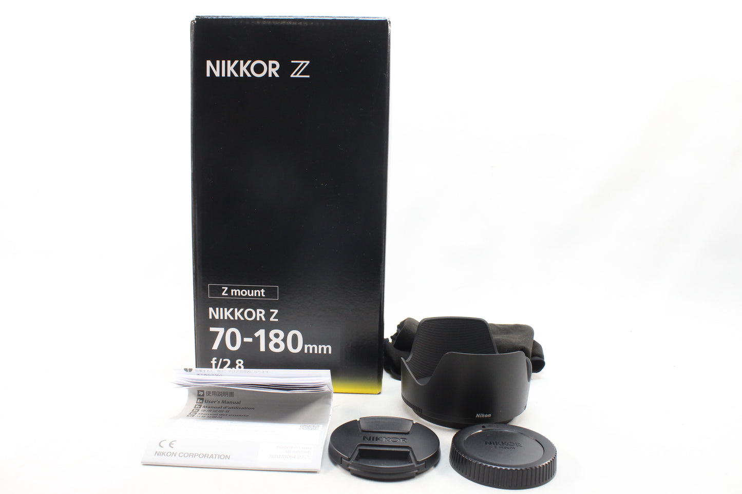 【中古(used)】ニコン NIKKOR Z 70-180mmF2.8