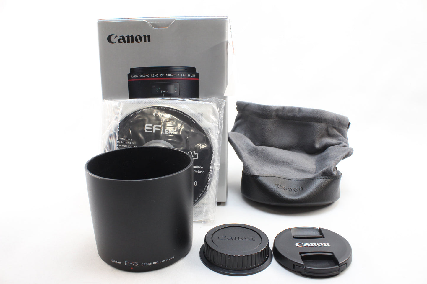 【中古(used)】キヤノン EF 100mmF2.8 L マクロ IS USM