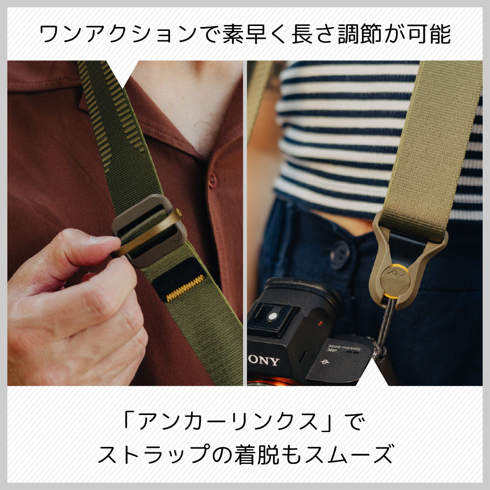 ピークデザイン スライドライト (ケルプ)