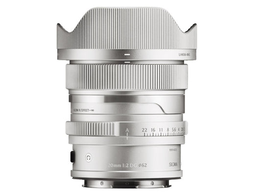シグマ 20mm F2 DG | Contemporary (Lマウント/シルバー)