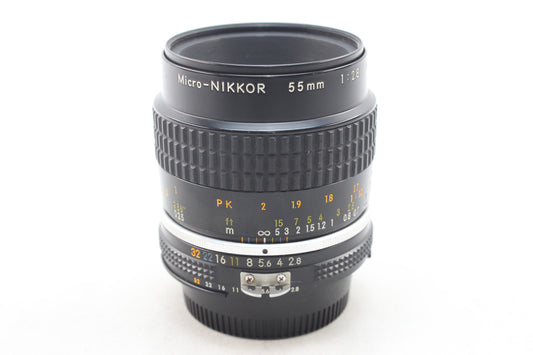 【中古(used)】ニコン Ai Micro-NIKKOR 55mmF2.8S