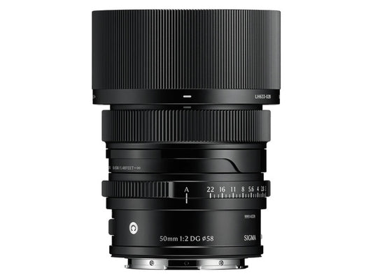 シグマ 50mm F2 DG | Contemporary (Lマウント/ブラック)