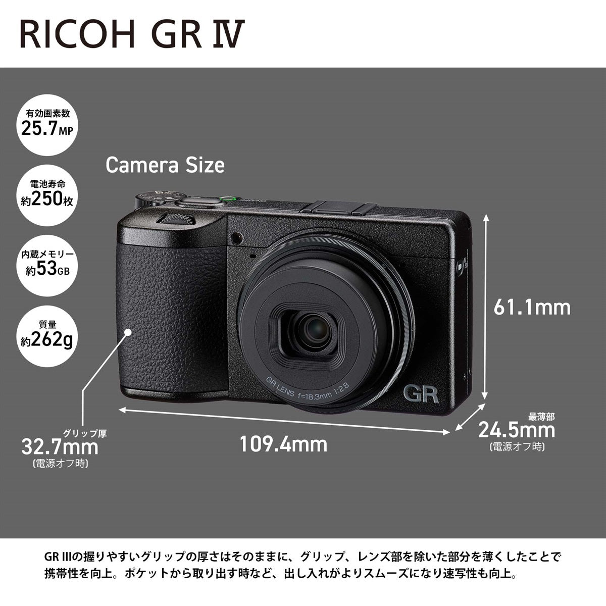 リコー GR IV