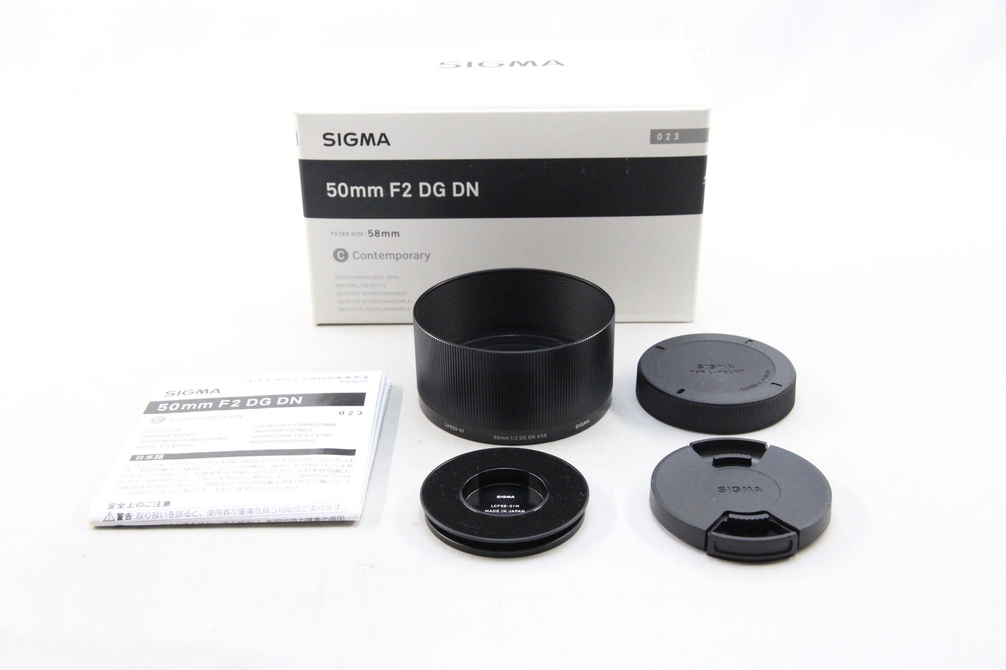 【中古(used)】SIGMA 50mm F2 DG DN L-mount