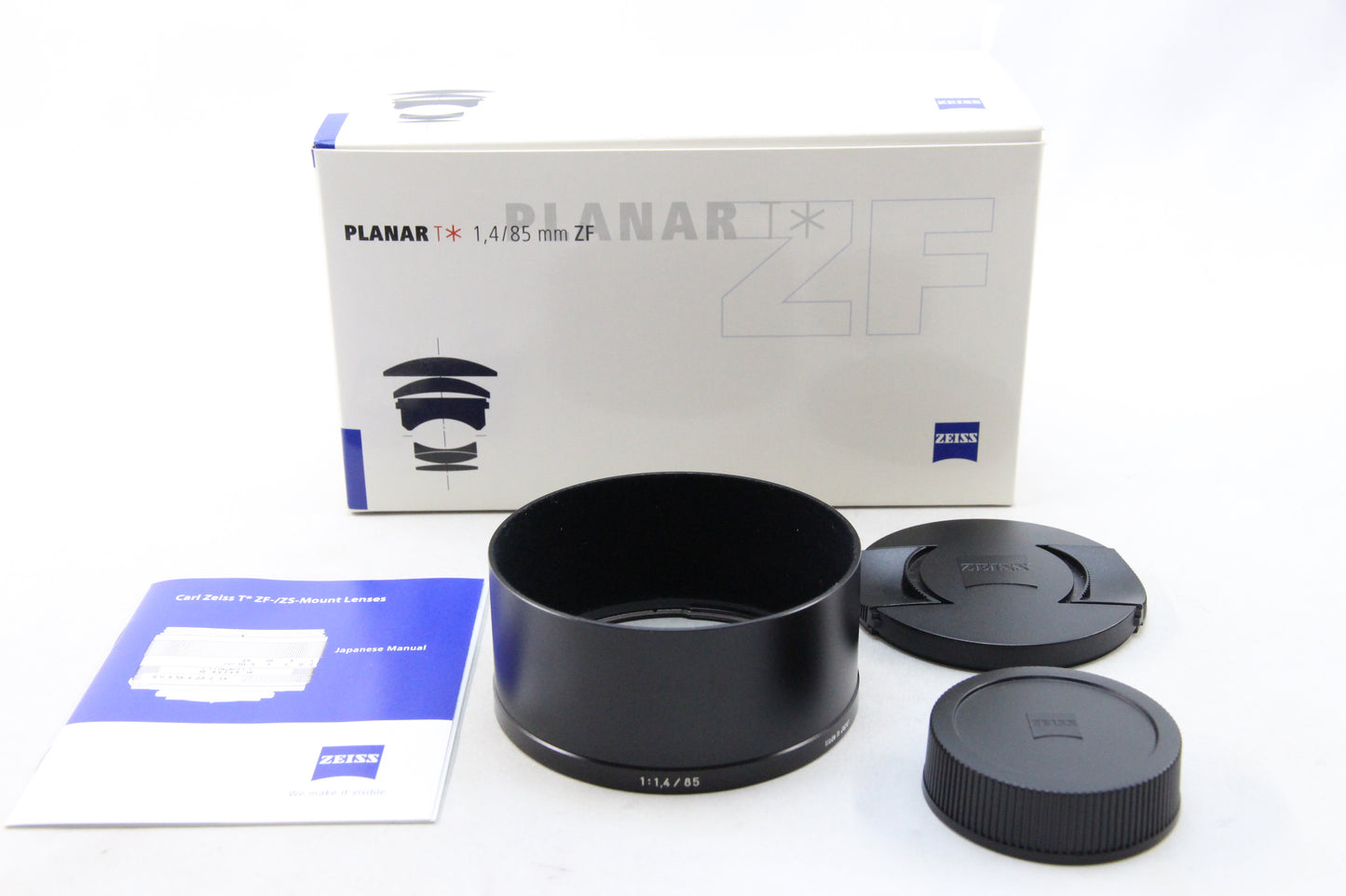 【中古(used)】Carl Zeiss Planar 85mm F1.4 ZF
