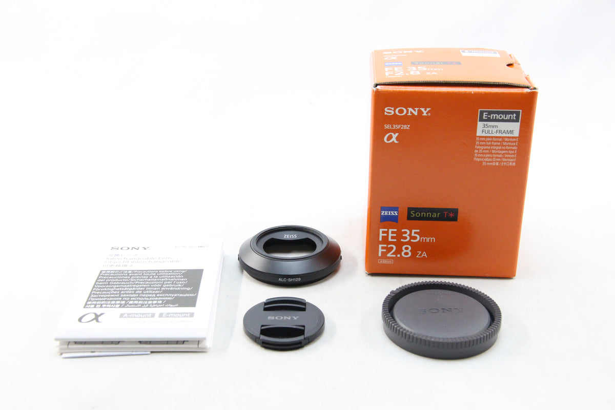 【中古(used)】SONY ZEISS Sonnar FE 35mm F2.8 ZA