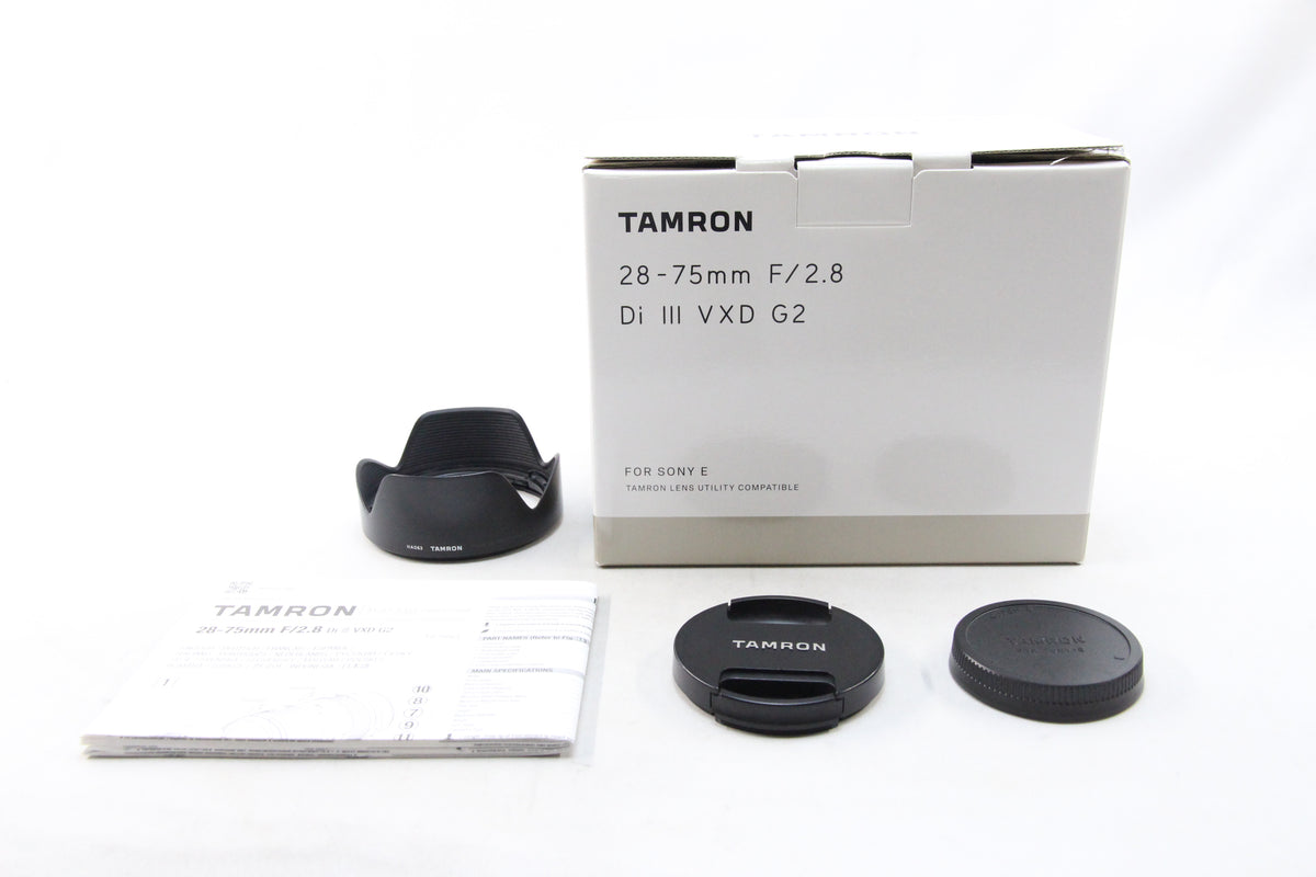 【中古(used)】TAMRON 28-75mm F2.8 Di Ⅲ VXD G2 E-mount