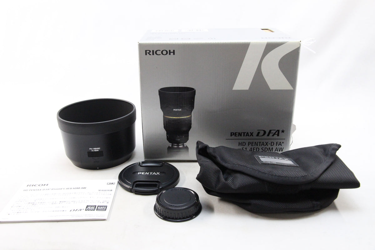 【中古(used)】 HD PENTAX-D FA★ 85mm F1.4 ED SDM AW