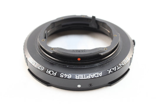 【中古(used)】ペンタックス 67レンズ用アダプター645