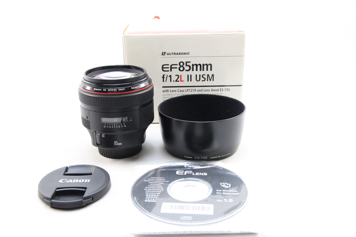 【中古(used)】キャノンEF 85mm F1.2 L Ⅱ USM