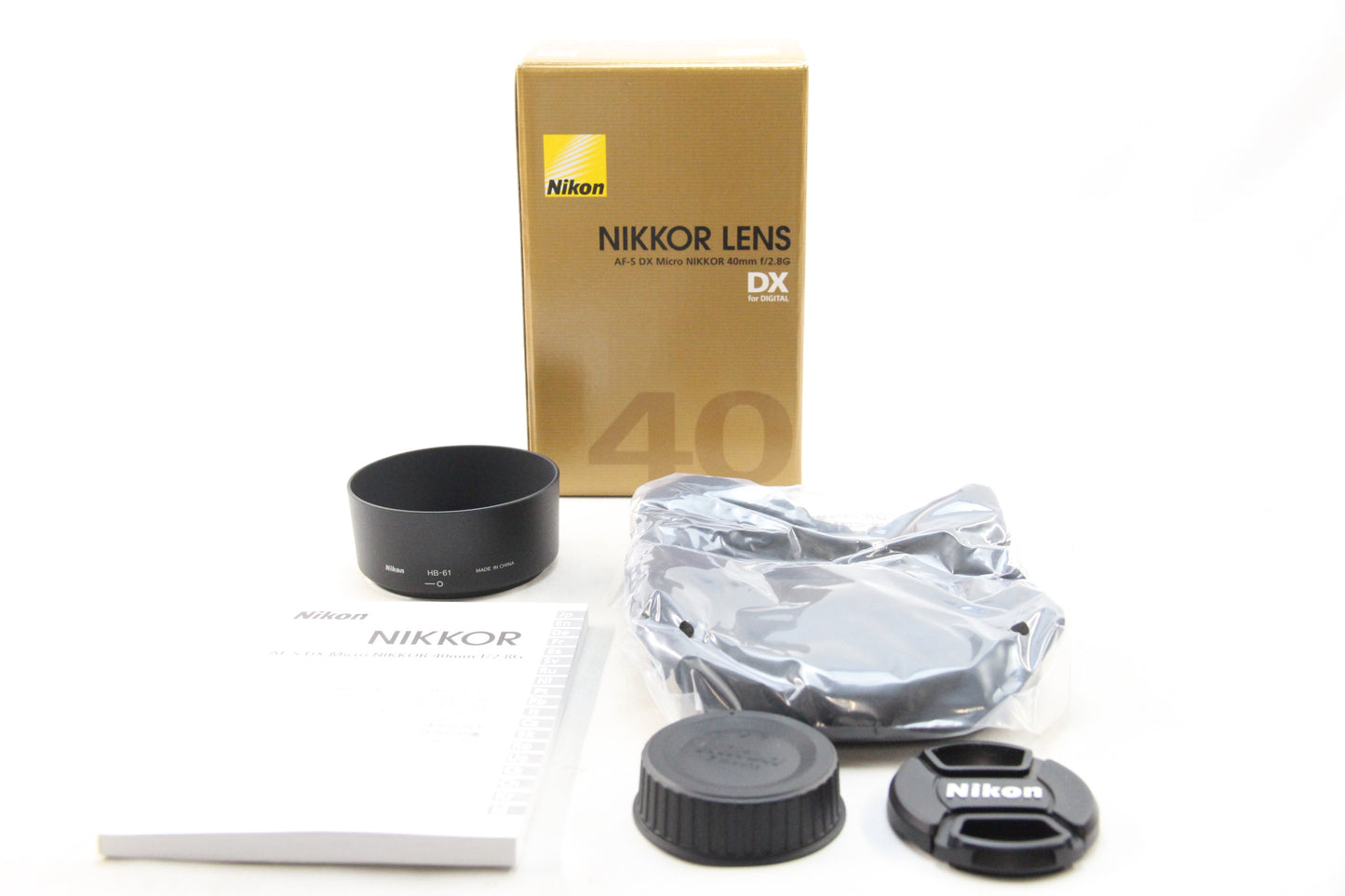 【中古(used)】AF-S Micro NIKKOR 40mm F2.8 G DX