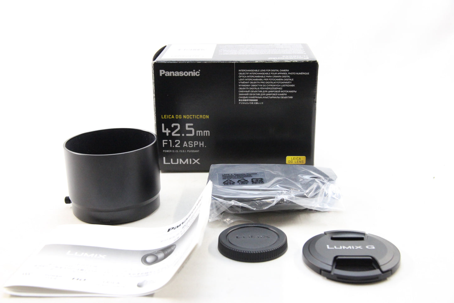 【中古(used)】Panasonic LUMIX LEICA DG NOCTICRON 42.5mm F1.2 H-NS043