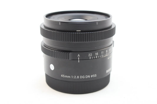 【中古(used)】シグマ 45mmF2.8 DG DN (ソニーEマウント) Contemporary