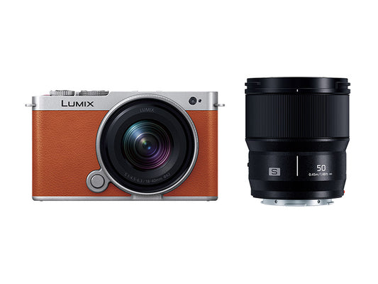 パナソニック LUMIX S9 ダブルレンズキット (オレンジ) DC-S9W-D