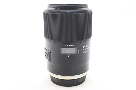 【中古(used)】タムロン SP 90mmF2.8 Di MACRO VC USD (キヤノンEFマウント) Model F017