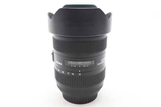 【中古(used)】シグマ 12-24mmF4.5-5.6 II DG HSM (キヤノンEFマウント)