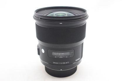 【中古(used)】シグマ 24mmF1.4 DG HSM | Art (ニコンFマウント)