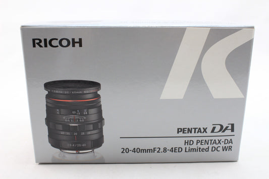 ペンタックス HD PENTAX-DA 20-40mm F2.8-4ED Limited DC WR (ブラック) ≪新品処分品≫