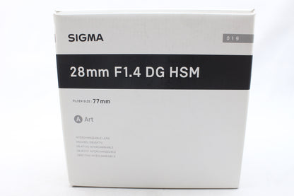 シグマ 28mm F1.4 DG HSM | Art (ニコンFマウント) ≪新品処分品≫