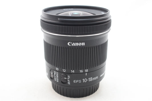 【中古(used)】キヤノン EF-S 10-18mmF4.5-5.6 IS STM