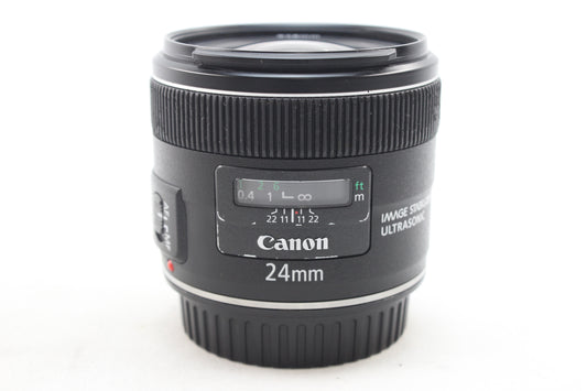 【中古(used)】キヤノン EF24mmF2.8 IS USM