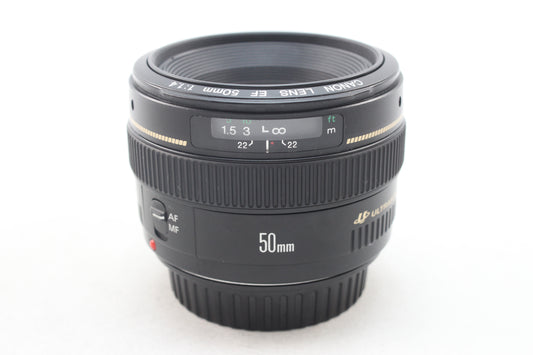 【中古(used)】キヤノン EF 50mmF1.4 USM