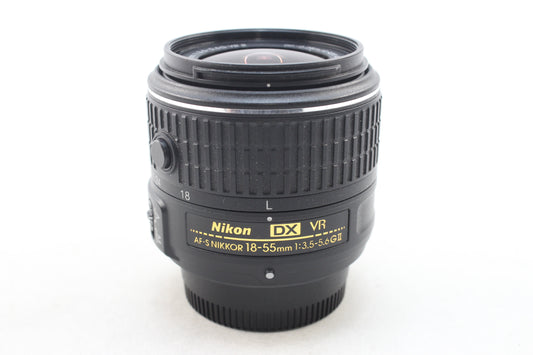 【中古(used)】ニコン AF-S DX 18-55mmF3.5-5.6G VR II