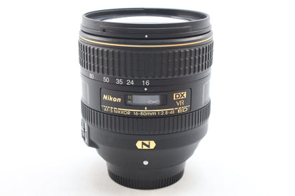【中古(used)】ニコン AF-S DX 16-80mmF2.8-4E ED VR