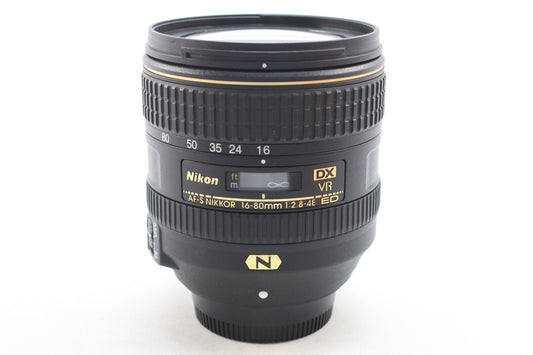 【中古(used)】ニコン AF-S DX 16-80mmF2.8-4E ED VR