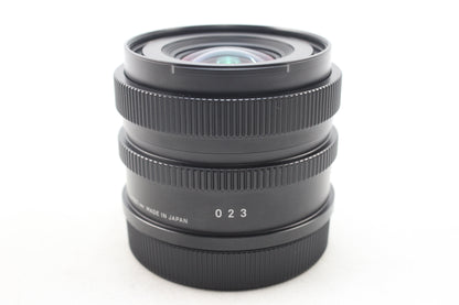 【中古(used)】シグマ 17mmF4 DG DN | Contemporary (Lマウント)